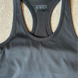 Noli athletic tank with built in bra